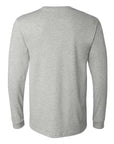 BELLA + CANVAS Heather CVC Long Sleeve Tee 3501CVC