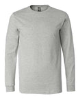 BELLA + CANVAS Heather CVC Long Sleeve Tee 3501CVC
