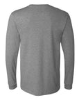 BELLA + CANVAS Heather CVC Long Sleeve Tee 3501CVC