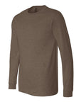 BELLA + CANVAS Heather CVC Long Sleeve Tee 3501CVC