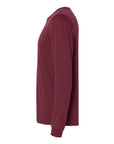 BELLA + CANVAS Heather CVC Long Sleeve Tee 3501CVC