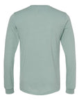 BELLA + CANVAS Heather CVC Long Sleeve Tee 3501CVC