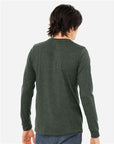 BELLA + CANVAS Heather CVC Long Sleeve Tee 3501CVC