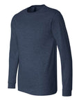 BELLA + CANVAS Heather CVC Long Sleeve Tee 3501CVC