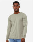 BELLA + CANVAS Heather CVC Long Sleeve Tee 3501CVC