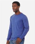 BELLA + CANVAS Heather CVC Long Sleeve Tee 3501CVC