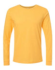 BELLA + CANVAS Heather CVC Long Sleeve Tee 3501CVC