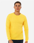 BELLA + CANVAS Heather CVC Long Sleeve Tee 3501CVC