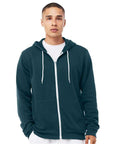 BELLA + CANVAS Unisex Sponge Fleece Full-Zip Hoodie Sweatshirt 3739