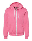 BELLA + CANVAS Unisex Sponge Fleece Full-Zip Hoodie Sweatshirt 3739
