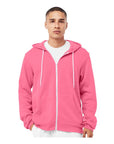 BELLA + CANVAS Unisex Sponge Fleece Full-Zip Hoodie Sweatshirt 3739