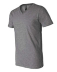 BELLA + CANVAS Unisex Heather CVC V-Neck Tee 3005CVC