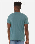 BELLA + CANVAS Unisex Heather CVC V-Neck Tee 3005CVC