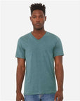 BELLA + CANVAS Unisex Heather CVC V-Neck Tee 3005CVC