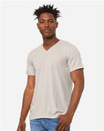 BELLA + CANVAS Unisex Heather CVC V-Neck Tee 3005CVC