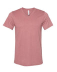 BELLA + CANVAS Unisex Heather CVC V-Neck Tee 3005CVC