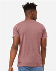 BELLA + CANVAS Unisex Heather CVC V-Neck Tee 3005CVC