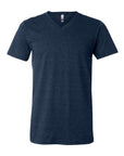 BELLA + CANVAS Unisex Heather CVC V-Neck Tee 3005CVC