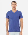 BELLA + CANVAS Unisex Heather CVC V-Neck Tee 3005CVC