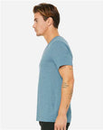 BELLA + CANVAS Unisex Textured Jersey V-Neck Tee 3655
