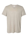 BELLA + CANVAS Unisex Textured Jersey V-Neck Tee 3655