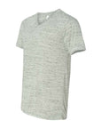BELLA + CANVAS Unisex Textured Jersey V-Neck Tee 3655