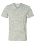 BELLA + CANVAS Unisex Textured Jersey V-Neck Tee 3655