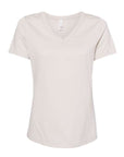 BELLA + CANVAS Women's Relaxed Heather CVC V-Neck Tee 6405CVC