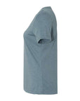 BELLA + CANVAS Women's Relaxed Heather CVC V-Neck Tee 6405CVC
