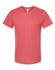 Tultex Men's Poly-Rich V-Neck T-Shirt 207