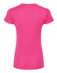 Tultex Women's Fine Jersey V-Neck T-Shirt 214
