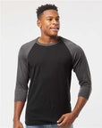 Tultex Unisex Fine Jersey Raglan T-Shirt 245