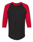 Tultex Unisex Fine Jersey Raglan T-Shirt 245