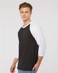 Tultex Unisex Fine Jersey Raglan T-Shirt 245