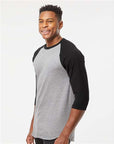 Tultex Unisex Fine Jersey Raglan T-Shirt 245