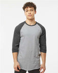 Tultex Unisex Fine Jersey Raglan T-Shirt 245