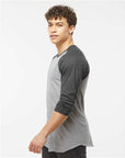 Tultex Unisex Fine Jersey Raglan T-Shirt 245