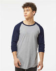 Tultex Unisex Fine Jersey Raglan T-Shirt 245