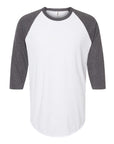 Tultex Unisex Fine Jersey Raglan T-Shirt 245