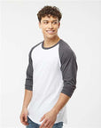Tultex Unisex Fine Jersey Raglan T-Shirt 245