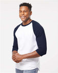 Tultex Unisex Fine Jersey Raglan T-Shirt 245