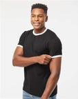 Tultex Unisex Fine Jersey Ringer T-Shirt 246