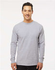 M&O Unisex Gold Soft Touch Long Sleeve T-Shirt 4820
