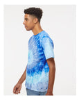 Colortone Unisex Multi-Color Tie-Dyed T-Shirt 1000