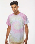 Colortone Unisex Multi-Color Tie-Dyed T-Shirt 1000