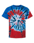 Colortone Unisex Multi-Color Tie-Dyed T-Shirt 1000