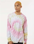 Colortone Unisex Tie-Dyed Long Sleeve T-Shirt 2000