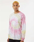 Colortone Unisex Tie-Dyed Long Sleeve T-Shirt 2000