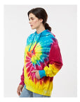 Colortone Unisex Tie-Dyed Hooded Sweatshirt 8777
