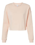 Independent Trading Co. Women's Lightweight Crop Crewneck Sweatshirt AFX24CRP